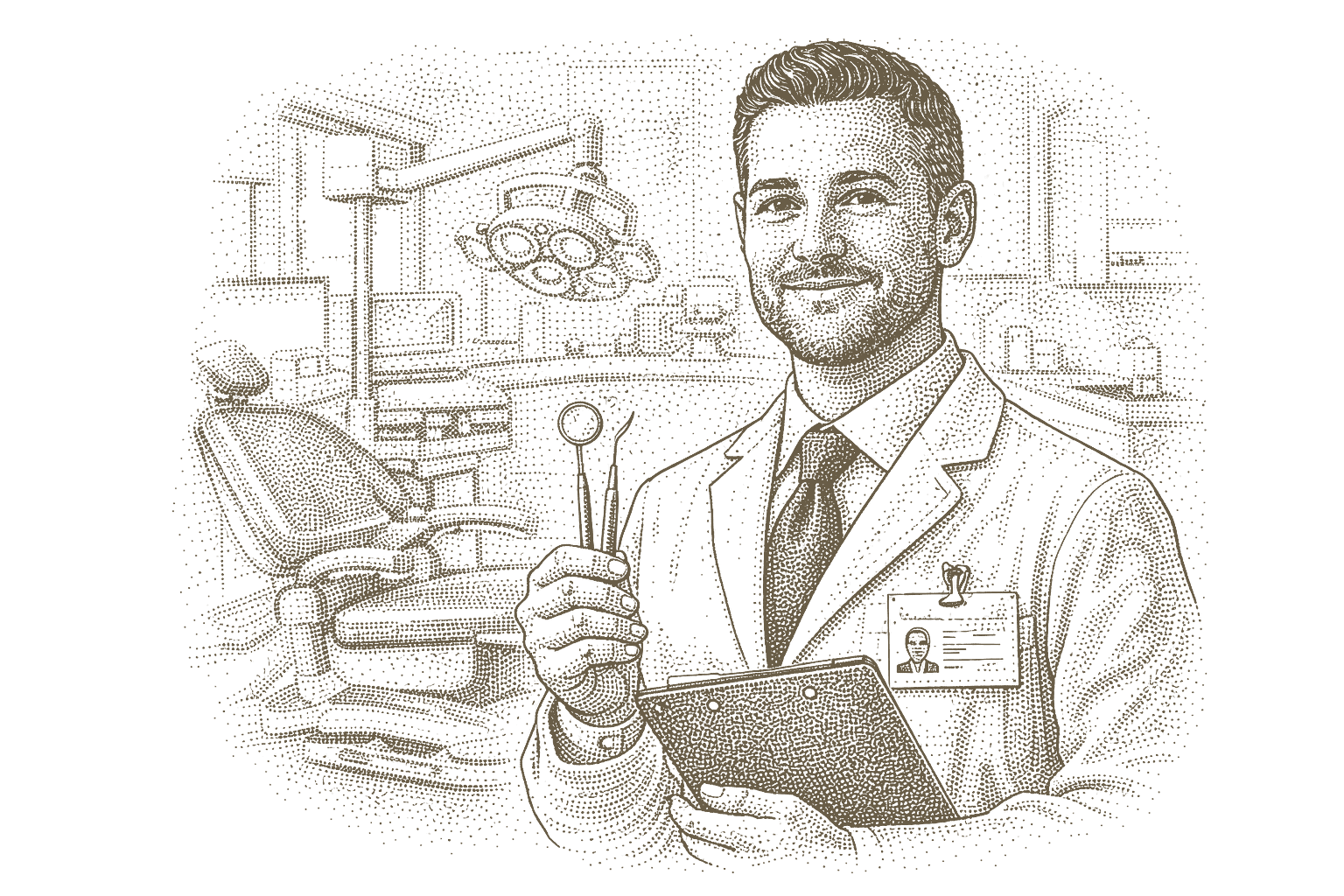 Dentist illustration